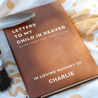 Memorial Grief Journal Letters to my child in Heaven – Infant Loss