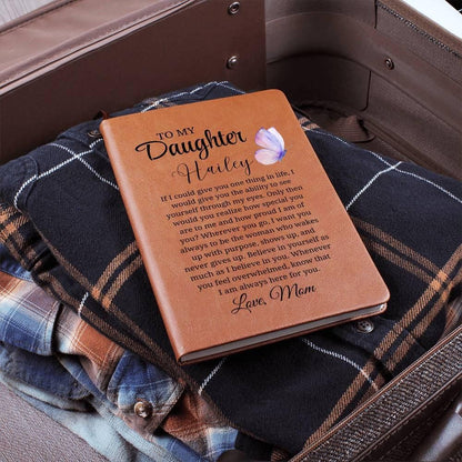 To My Daughter Personalized Journal – Gift for Daughter from Mom – view 6