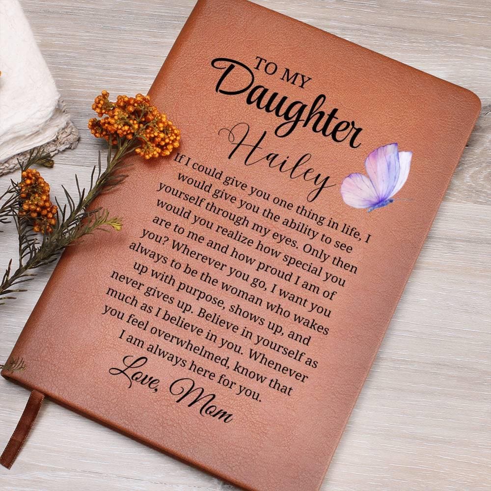 To My Daughter Personalized Journal – Gift for Daughter from Mom