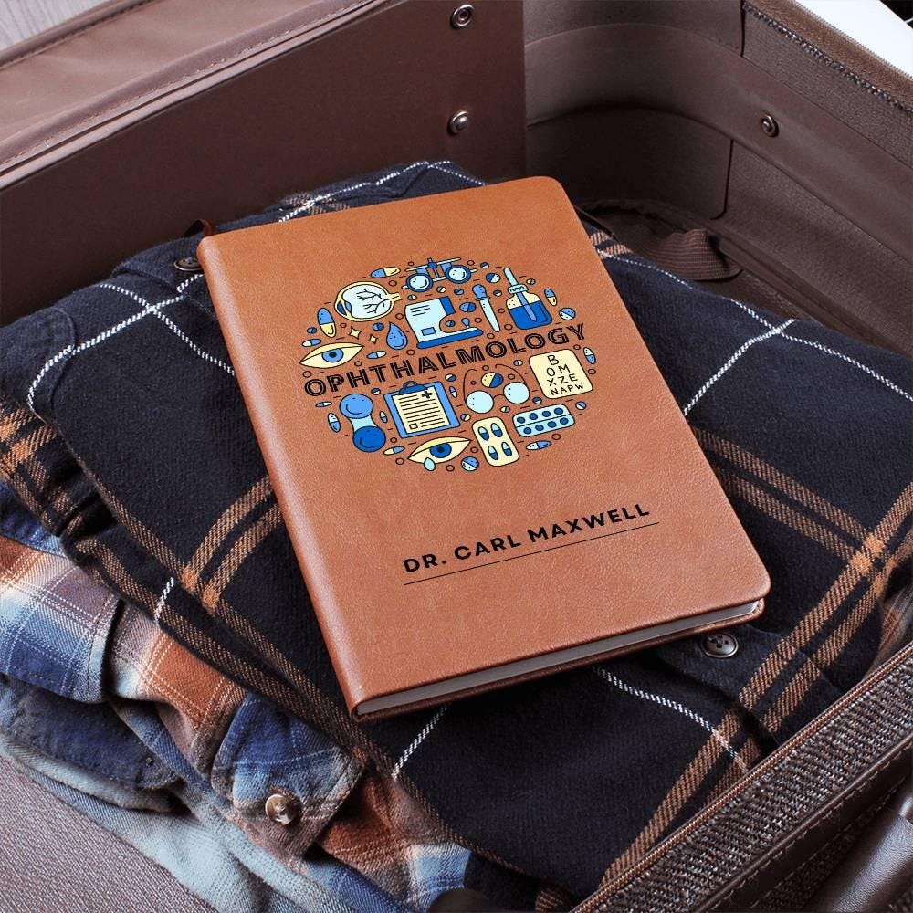 Optometry Personalized Journal – Gift for Eye Doctor – view 5
