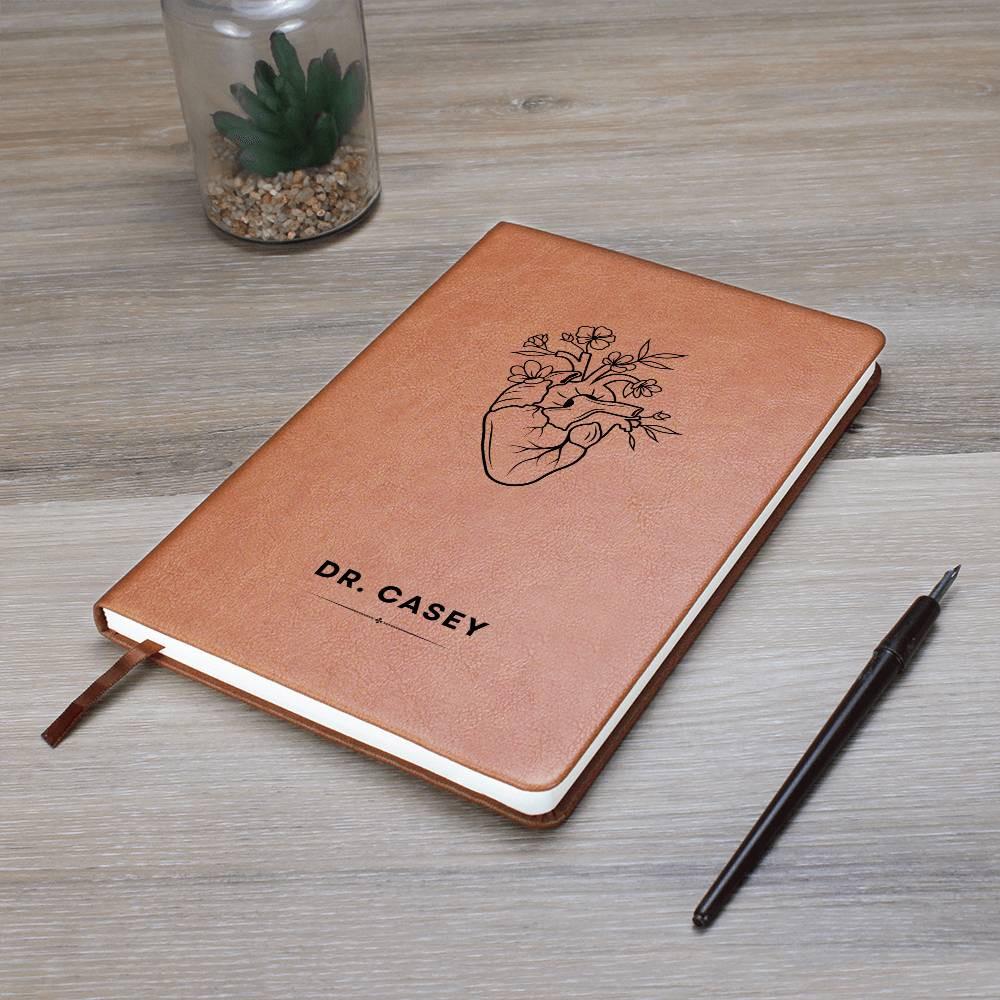 Personalized Anatomical Heart Journal – Gift for Cardiologist – view 10