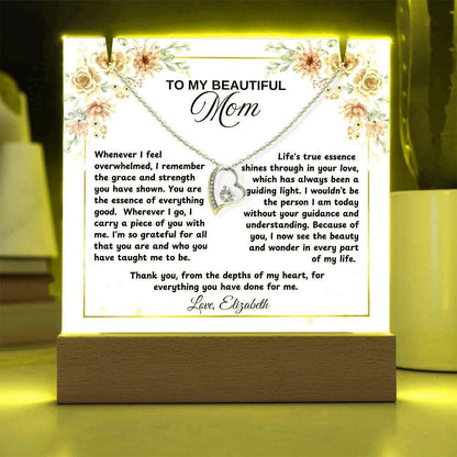 Personalized Mom Acrylic Plaque Keepsake Bundle – Mother's Day Gifts – view 3