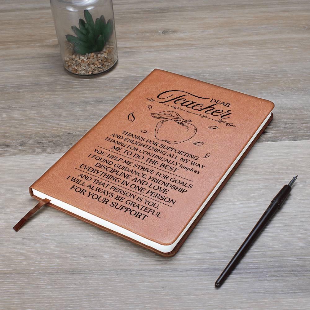 Personalized Teacher appreciation Journal – School Teacher gift – view 8
