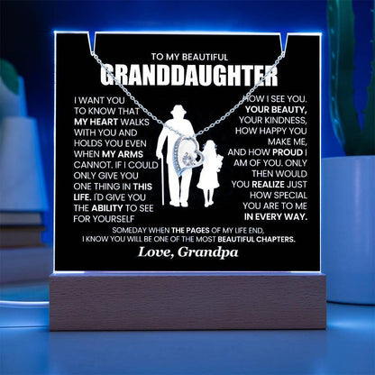 Personalized Granddaughter Keepsake Bundle – From Grandparents – view 3