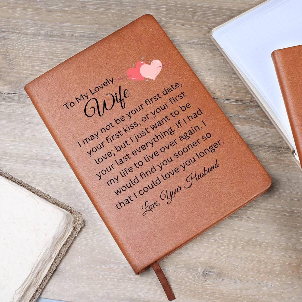 Personalized Wife Journal – Gift for Wife – view 9