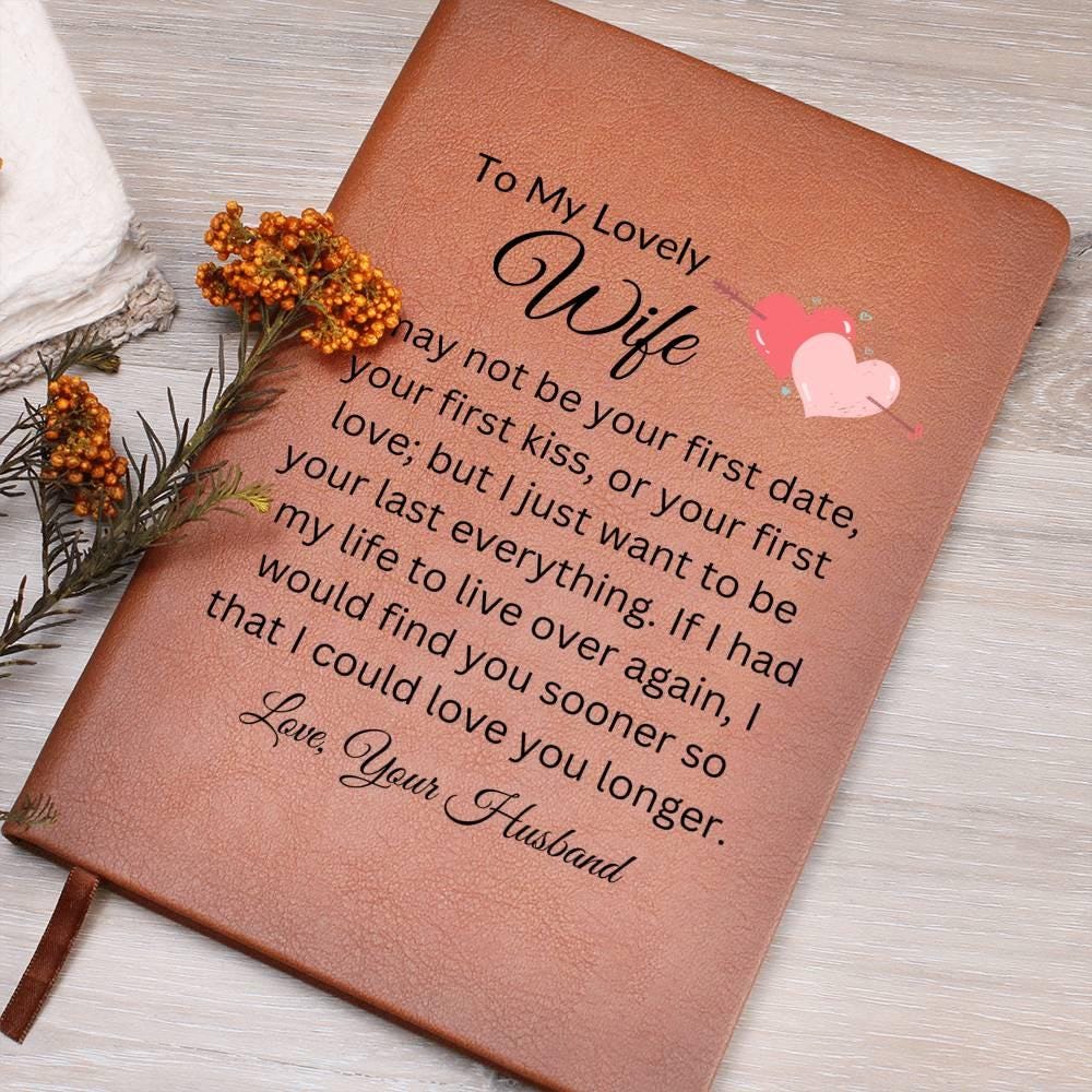 Personalized Wife Journal – Gift for Wife