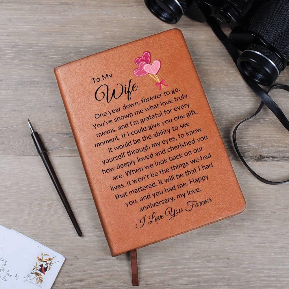 Personalized wife Anniversary Journal – Gifts for Wife anniversary – view 10
