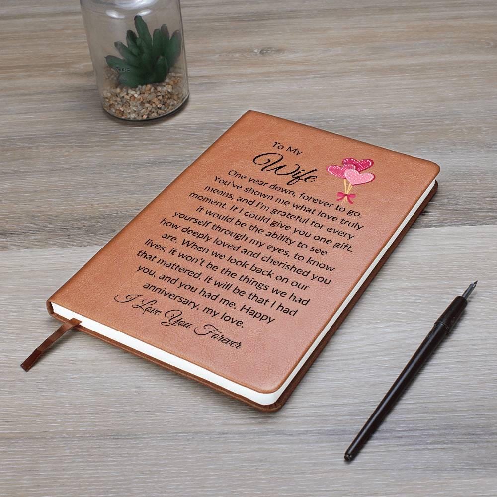 Personalized wife Anniversary Journal – Gifts for Wife anniversary – view 9