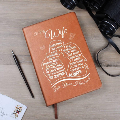 Personalized Wife Journal – Gift for Wife – view 6