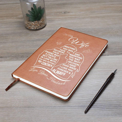 Personalized Wife Journal – Gift for Wife – view 10