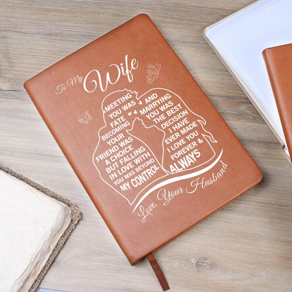 Personalized Wife Journal – Gift for Wife – view 8