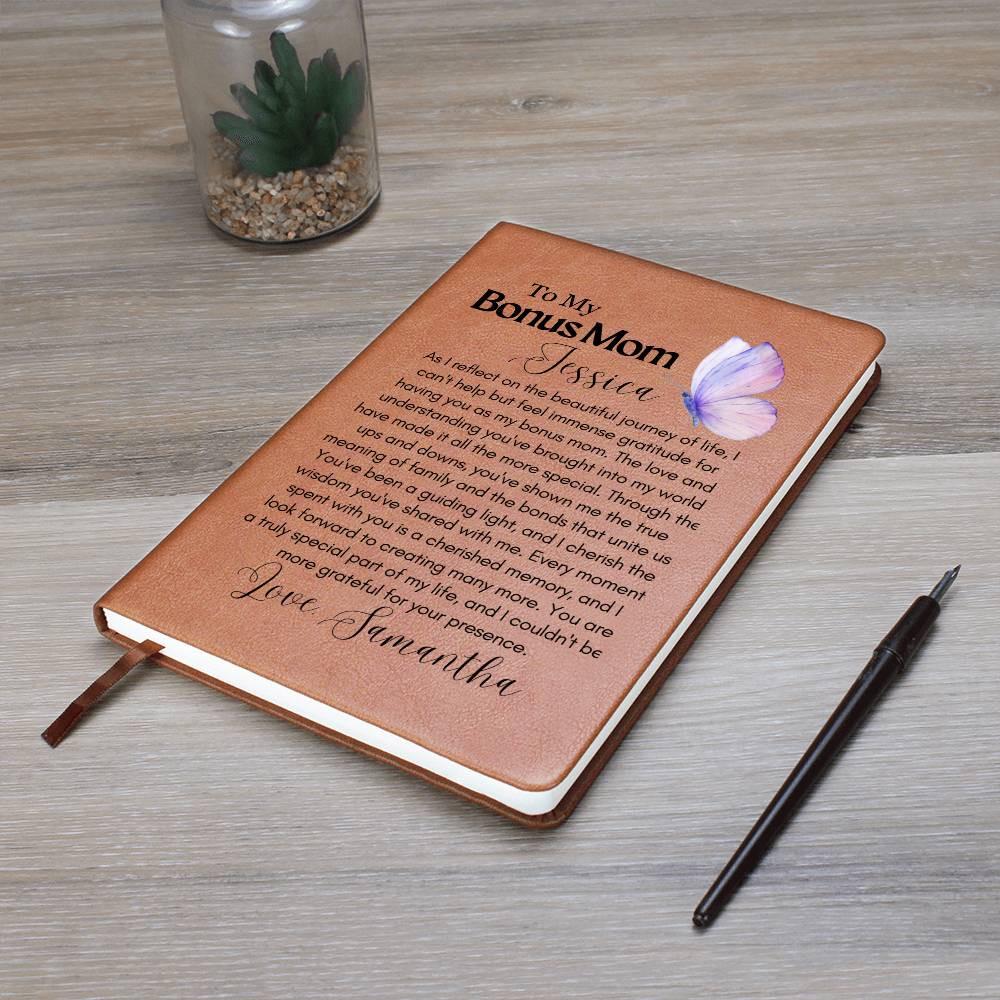 Bonus Mom Personalized Name Journal – Stepmom Gift from Daughter – view 9