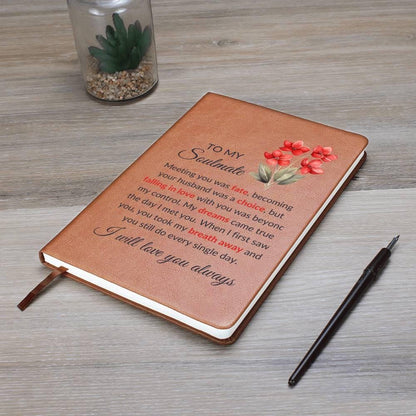 Personalized Journal Gift for Soulmate – Anniversary Gift – view 10