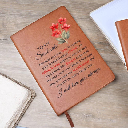 Personalized Journal Gift for Soulmate – Anniversary Gift – view 9