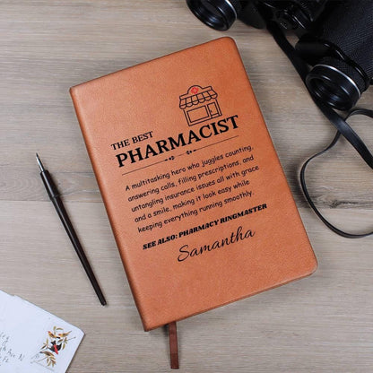 The Best Pharmacist Definition Journal – Gifts for Pharmacist – view 10