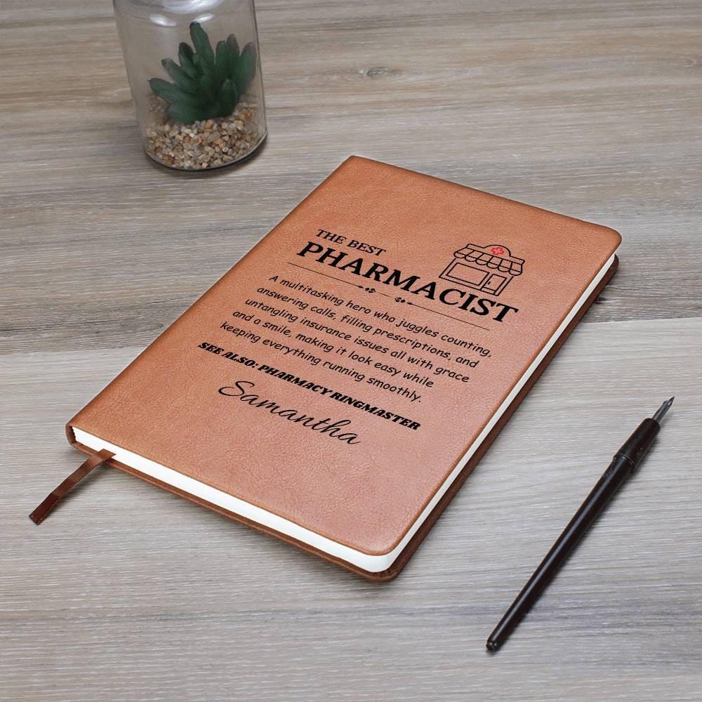 The Best Pharmacist Definition Journal – Gifts for Pharmacist – view 9