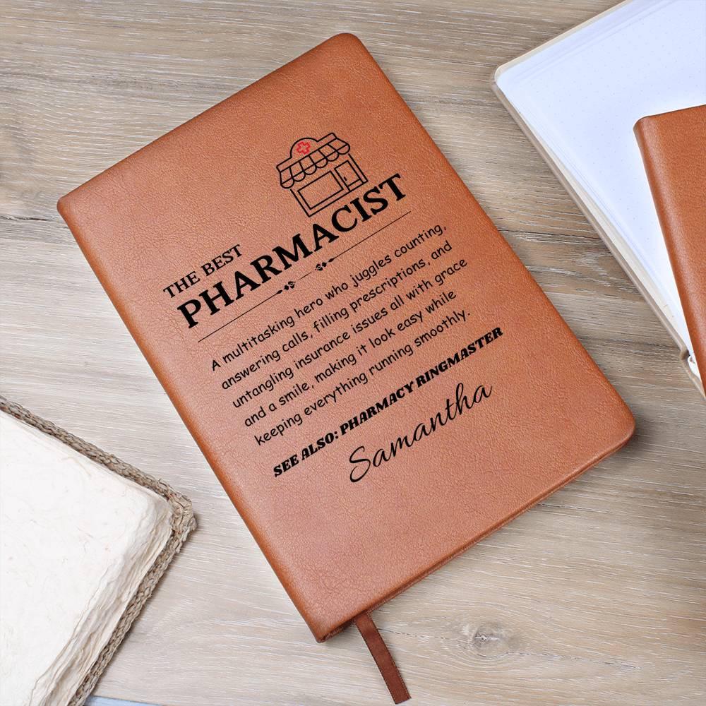 The Best Pharmacist Definition Journal – Gifts for Pharmacist – view 8