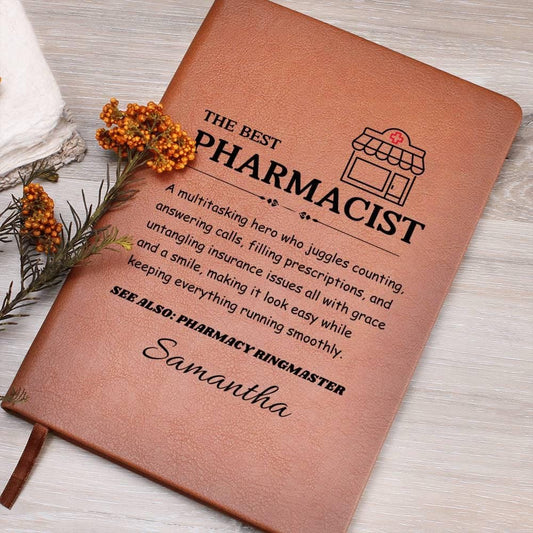 The Best Pharmacist Definition Journal – Gifts for Pharmacist