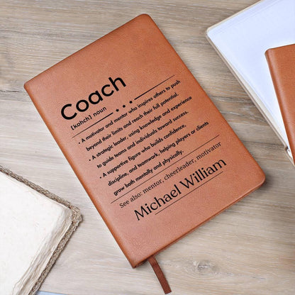 Personalized Coach Definition Journal – Gift for Coach – view 9