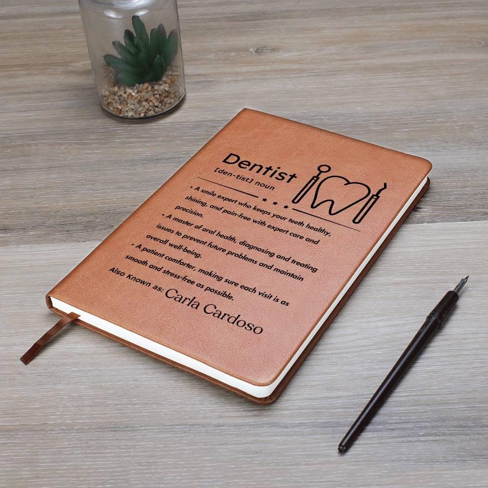 Personalized Dentist Definition Journal – Gift for Dentist – view 9