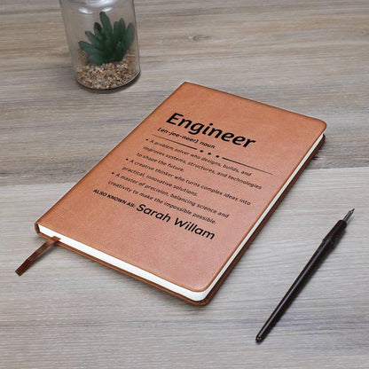 Personalized Engineer Definition Journal – Gifts for Engineers – view 4