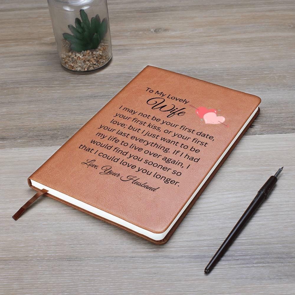 Personalized Wife Journal – Gift for Wife – view 8