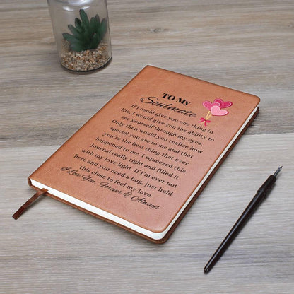 Personalized Soulmate Journal – Romantic Gifts for Wife – view 9