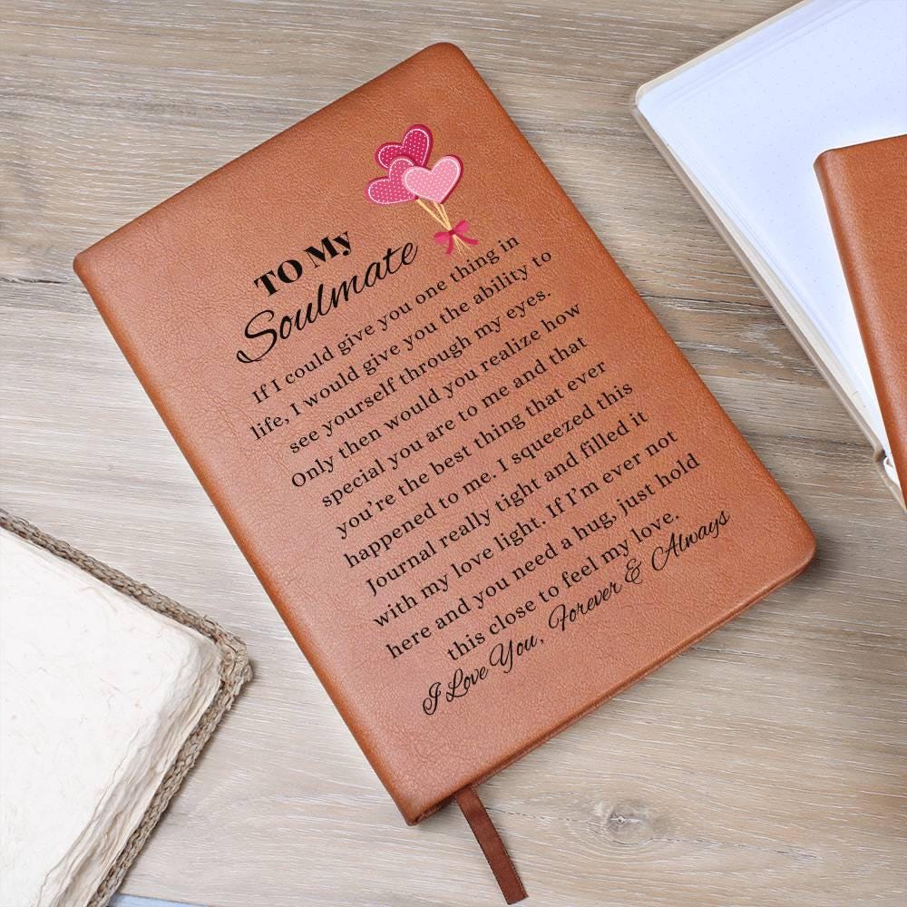 Personalized Soulmate Journal – Romantic Gifts for Wife – view 8