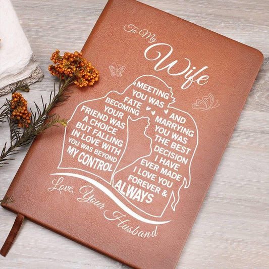 Personalized Wife Journal – Gift for Wife
