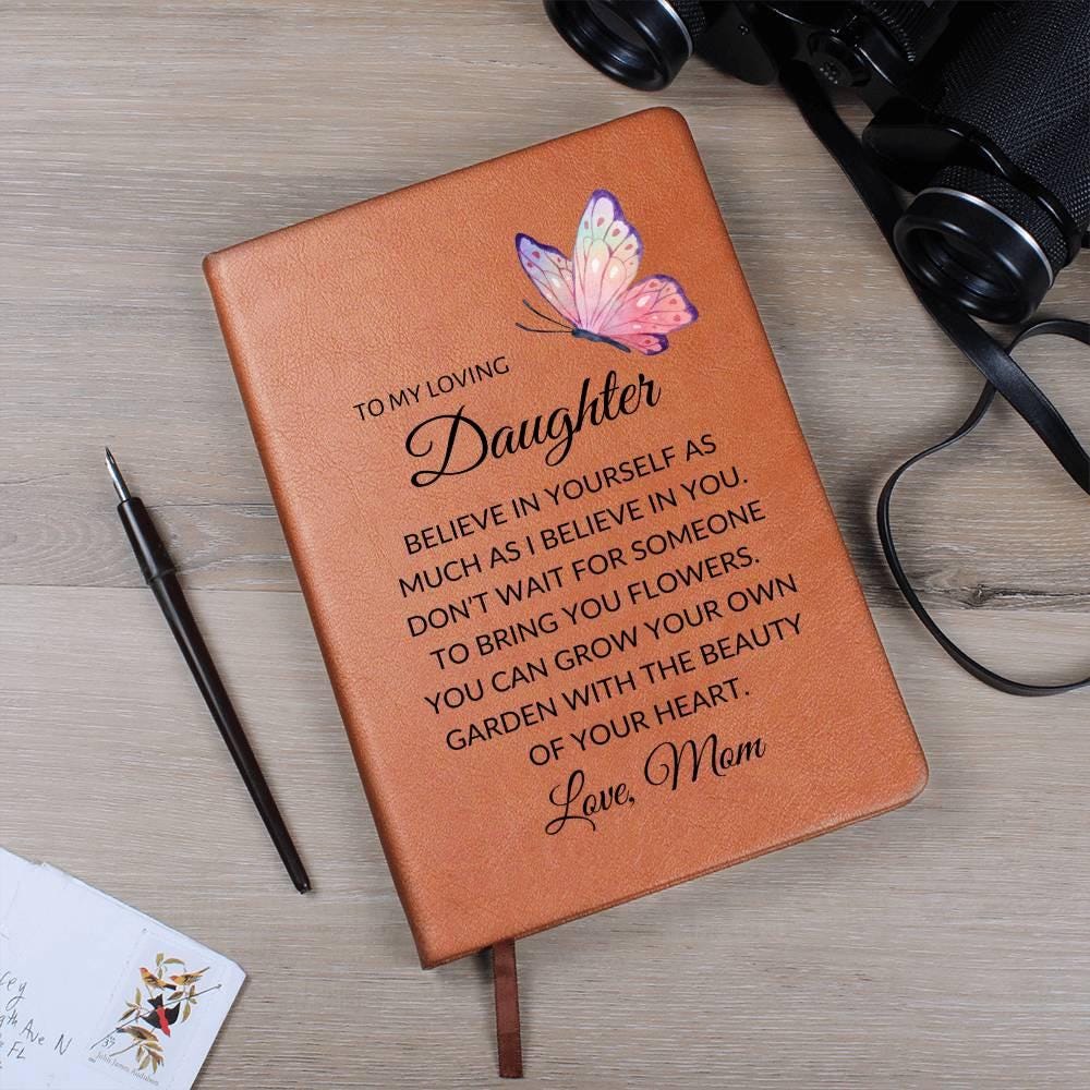 Daughter Butterfly Personalized Journal Gift from Mom – view 8