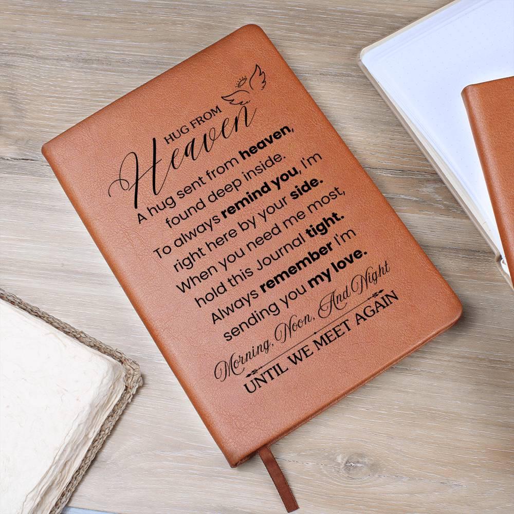 Hug from Heaven Grief Journal – Memorial Gift for loss of loved ones – view 9