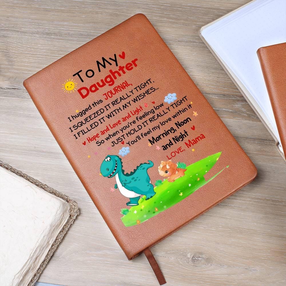 Daughter Personalized Journal Gift from Mom – Daughter Christmas gifts – view 10