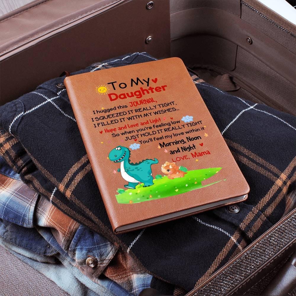 Daughter Personalized Journal Gift from Mom – Daughter Christmas gifts – view 5