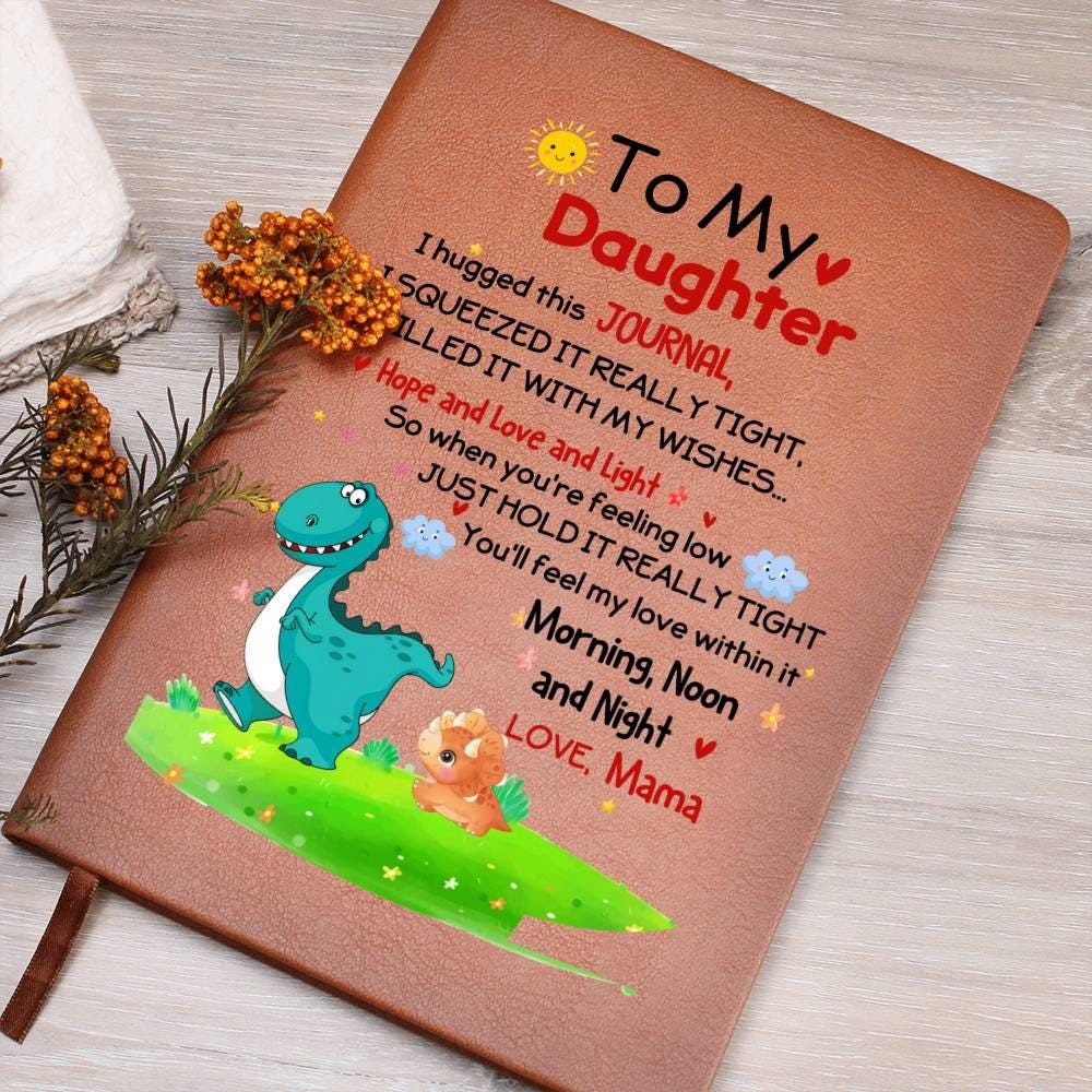 Daughter Personalized Journal Gift from Mom – Daughter Christmas gifts