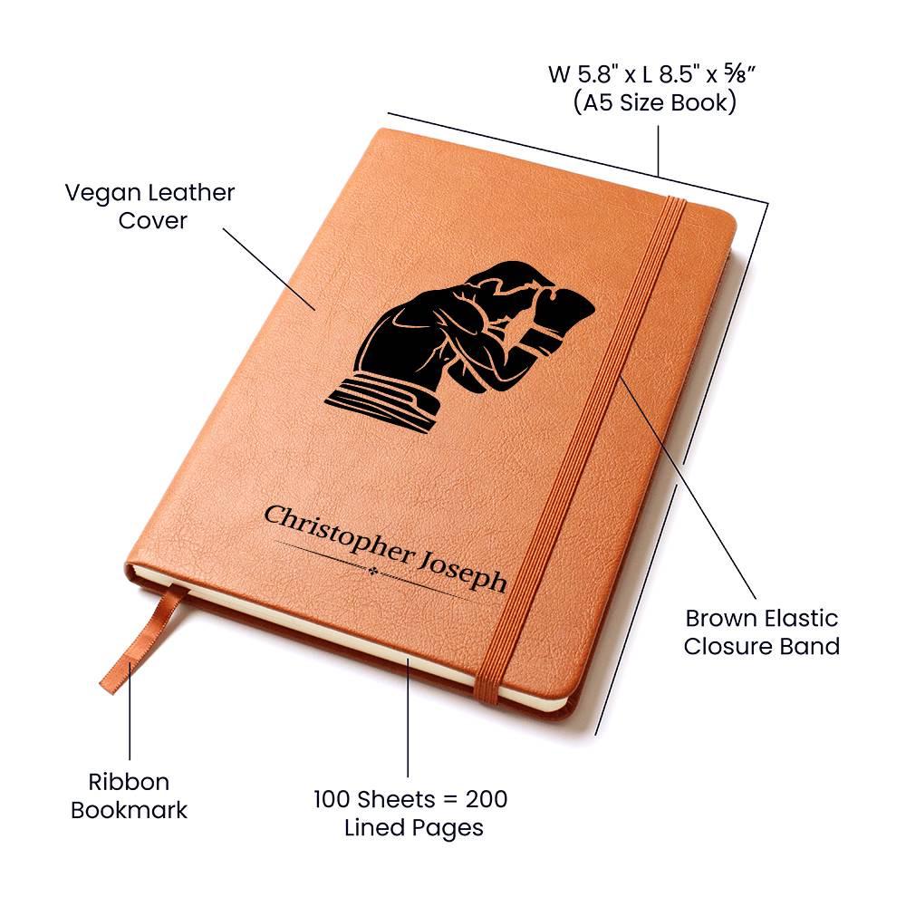 Personalized Boxing Journal - Boxing gift – Gift for Boxer – view 4