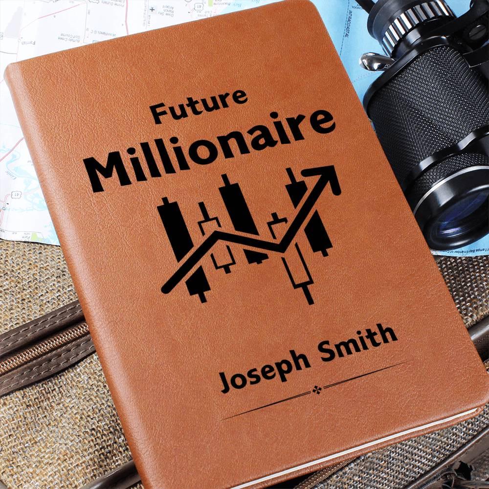 Personalized Future Millionaire’s Trading Journal – Day Trader Gift
