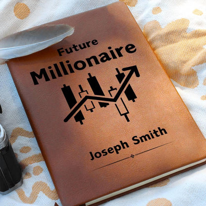 Personalized Future Millionaire’s Trading Journal – Day Trader Gift – view 6