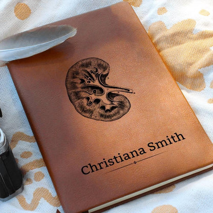 Kidney Doctor Urologists Personalized Leather Journal