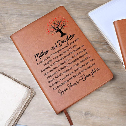 Mother Daughter Personalized Leather Journal – Mothers day gifts – view 8