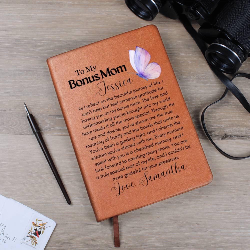 Bonus Mom Personalized Name Journal – Stepmom Gift from Daughter – view 10
