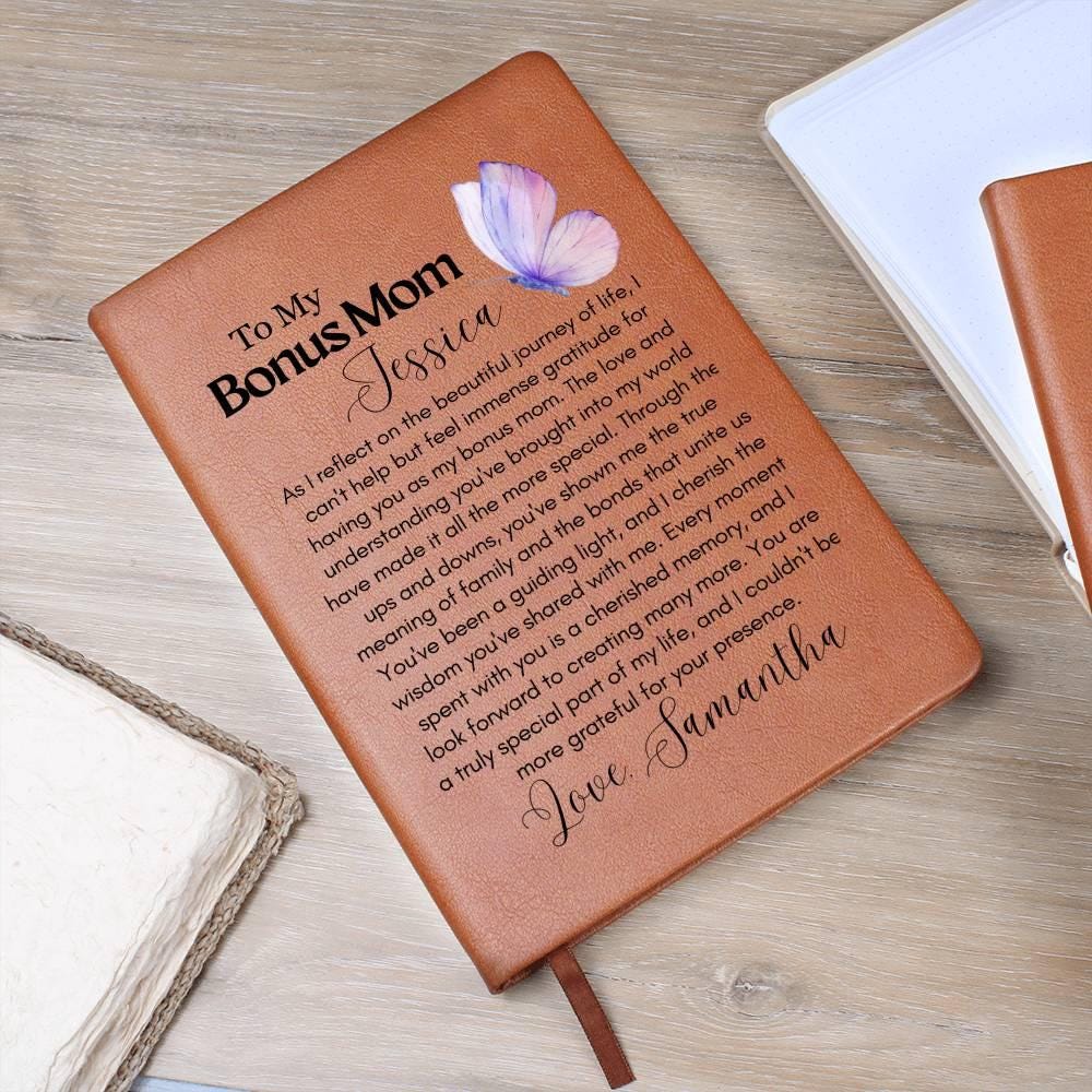 Bonus Mom Personalized Name Journal – Stepmom Gift from Daughter – view 8
