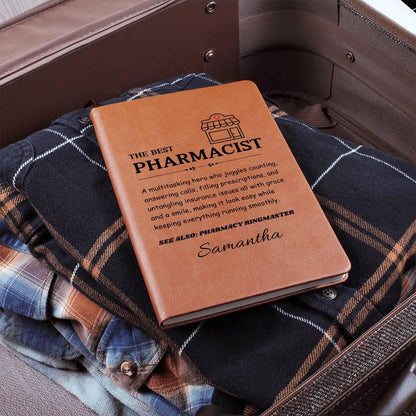 The Best Pharmacist Definition Journal – Gifts for Pharmacist – view 7