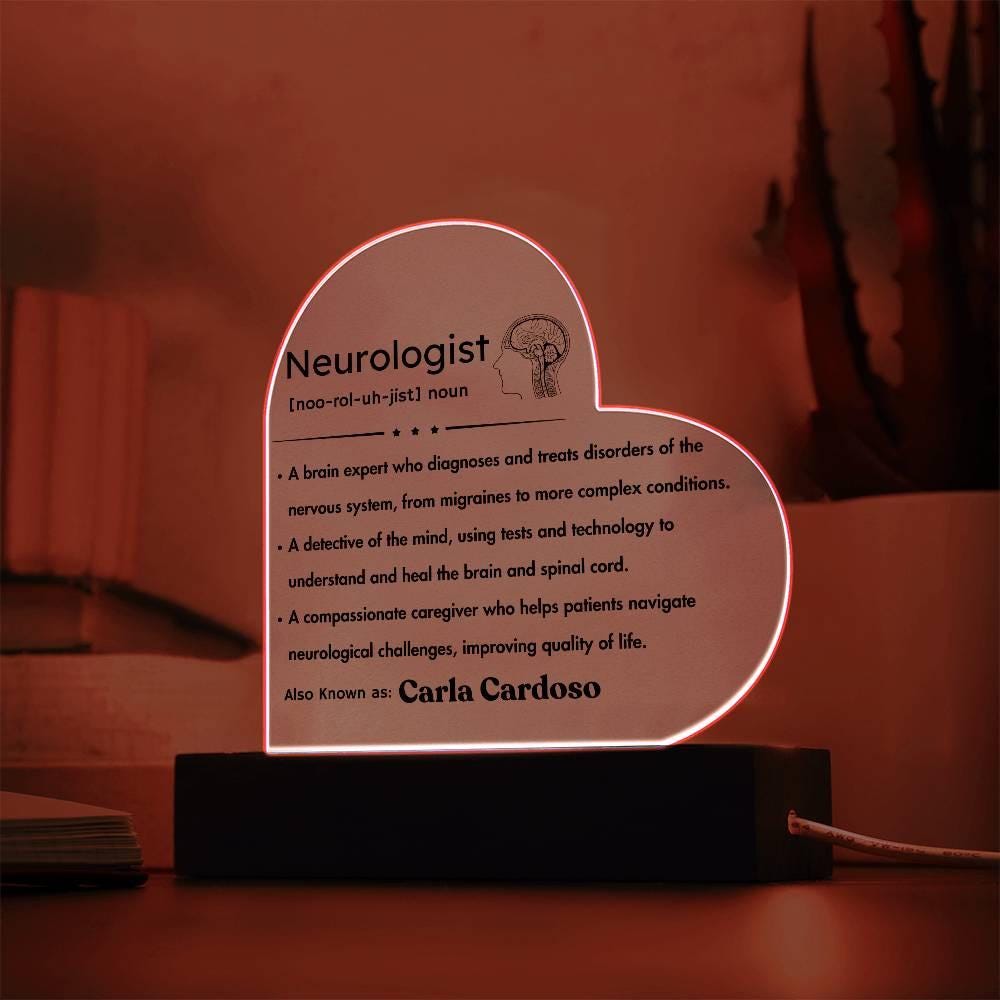 Personalized Neurologist Definition Plaque – Gift for Brain Doctor – view 10