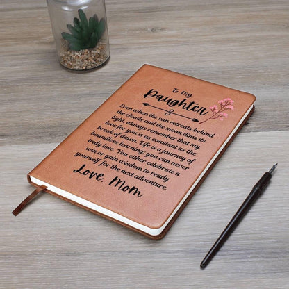 To My Daughter Floral Personalized Journal Gift from Mom – view 10