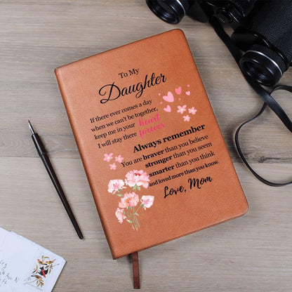 Daughter Personalized Floral Journal Gift from Mom – Graduation Gift – view 8