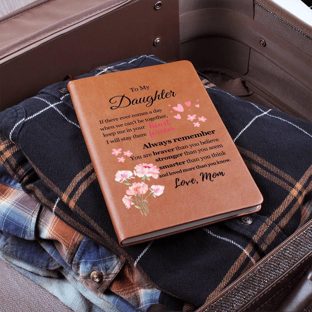 Daughter Personalized Floral Journal Gift from Mom – Graduation Gift – view 5