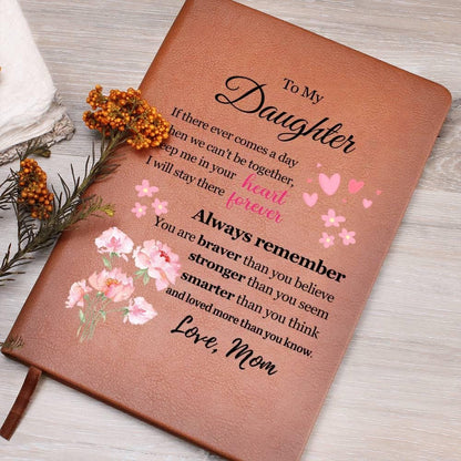 Daughter Personalized Floral Journal Gift from Mom – Graduation Gift