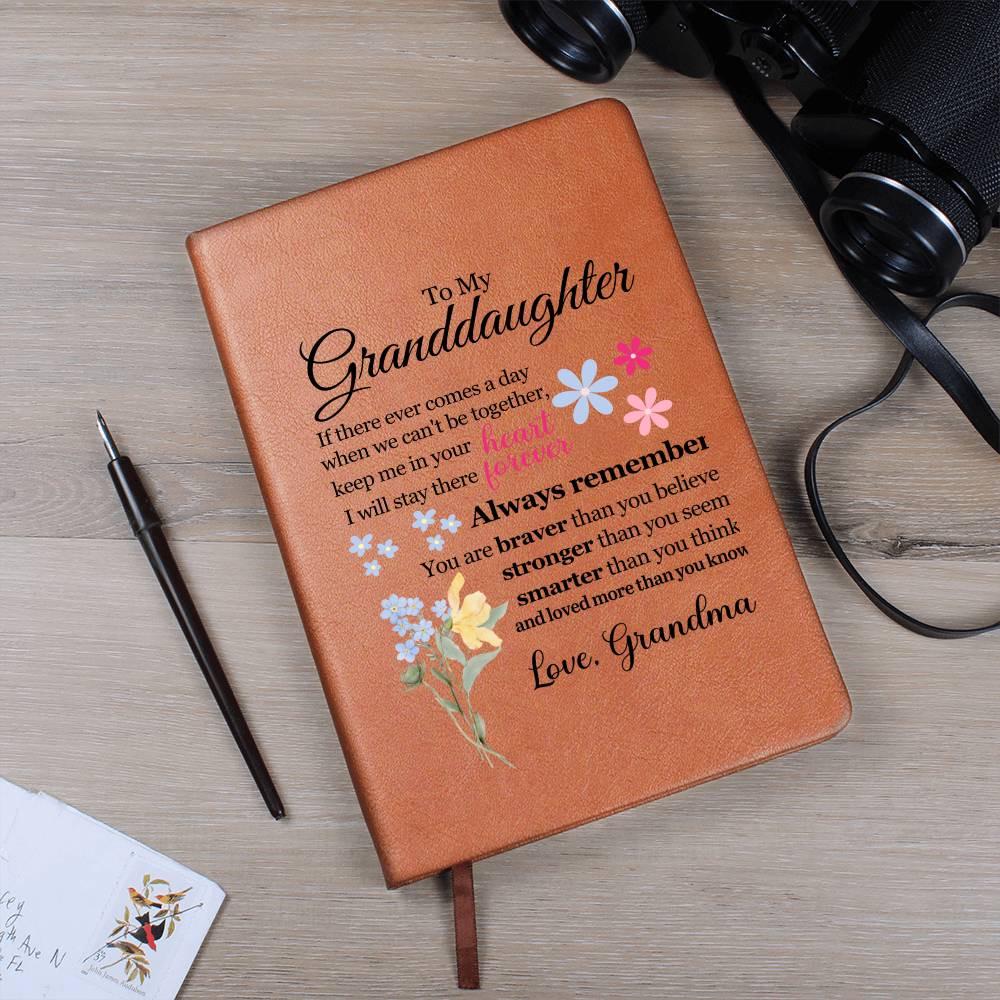 Granddaughter Personalized Floral Journal Gift from Grandma – Gigi – view 7