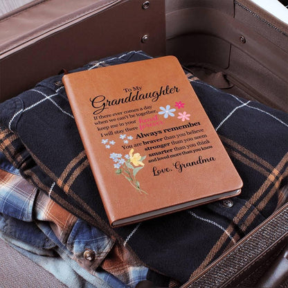Granddaughter Personalized Floral Journal Gift from Grandma – Gigi – view 5