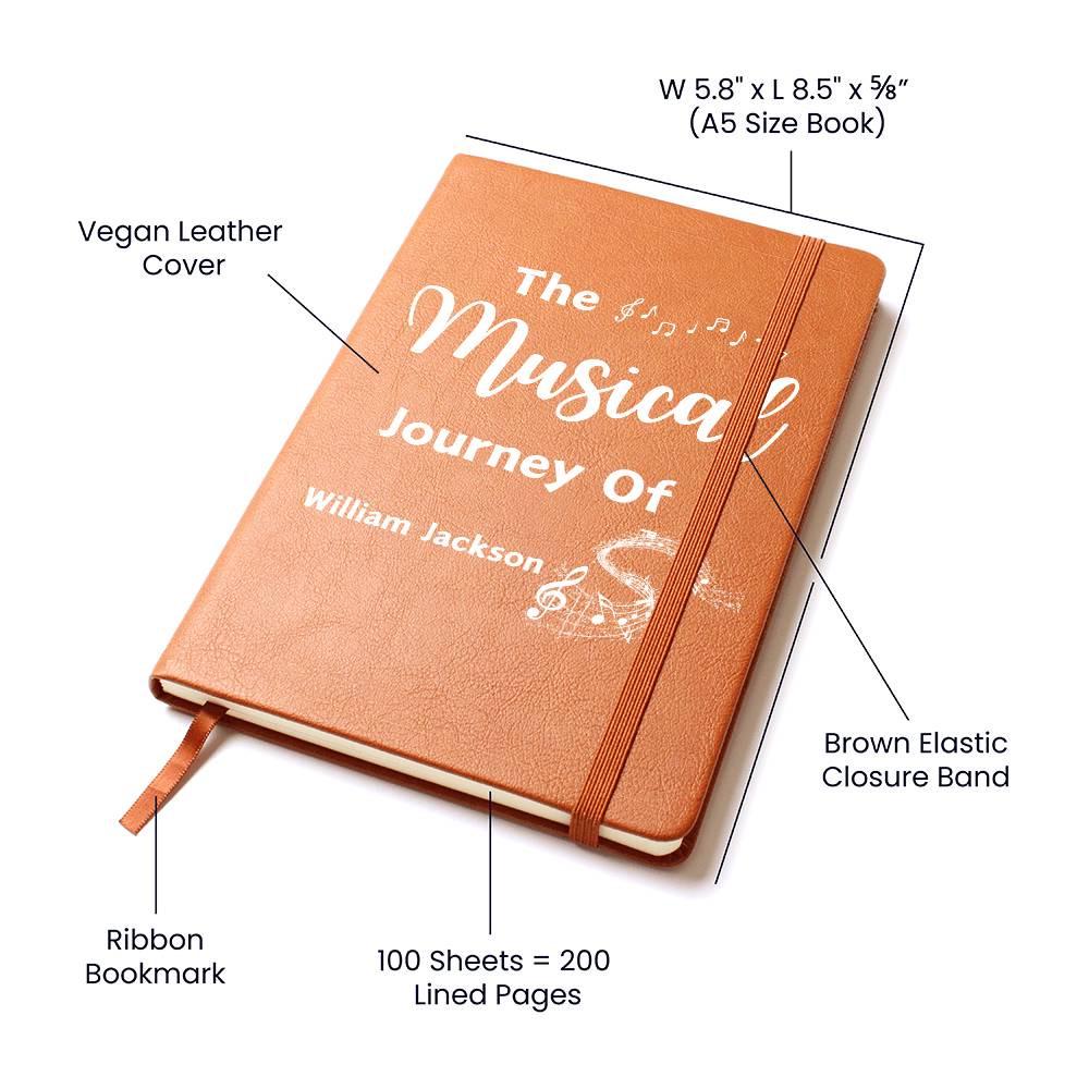 Personalized Music Journal – Music Gift – view 5